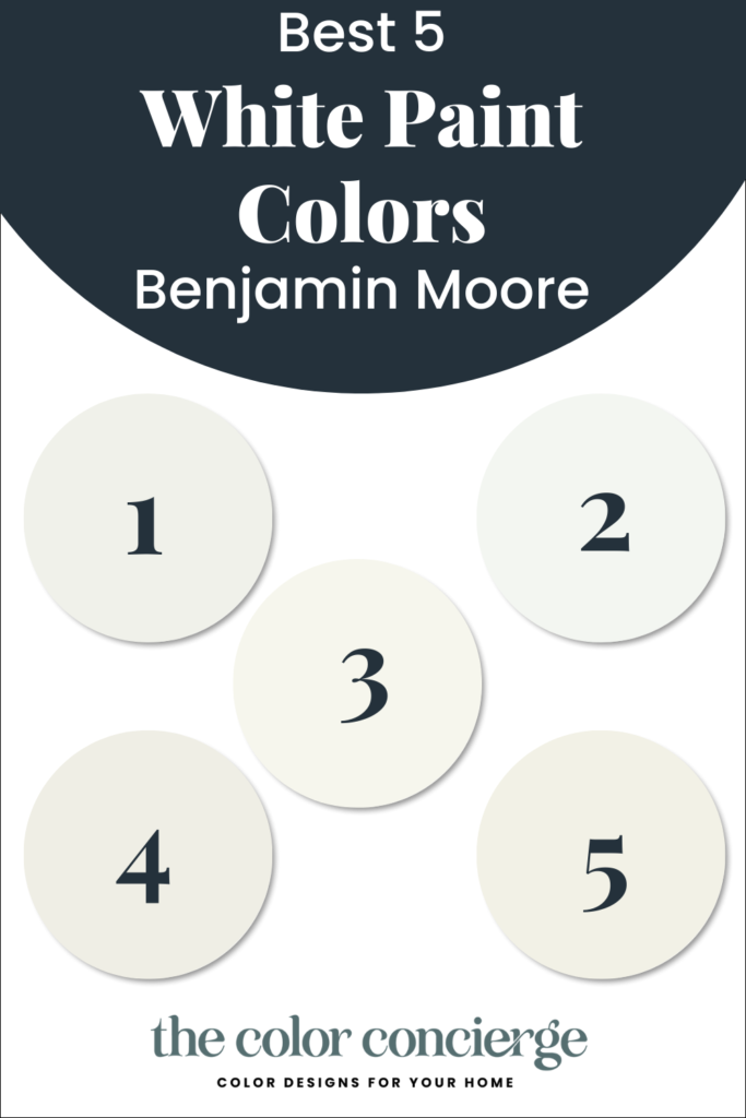 五个最好的白漆颜色的内部。伟德app最新版本下载这些颜色可以用作白墙的颜色,天花板的颜色和装饰颜色。